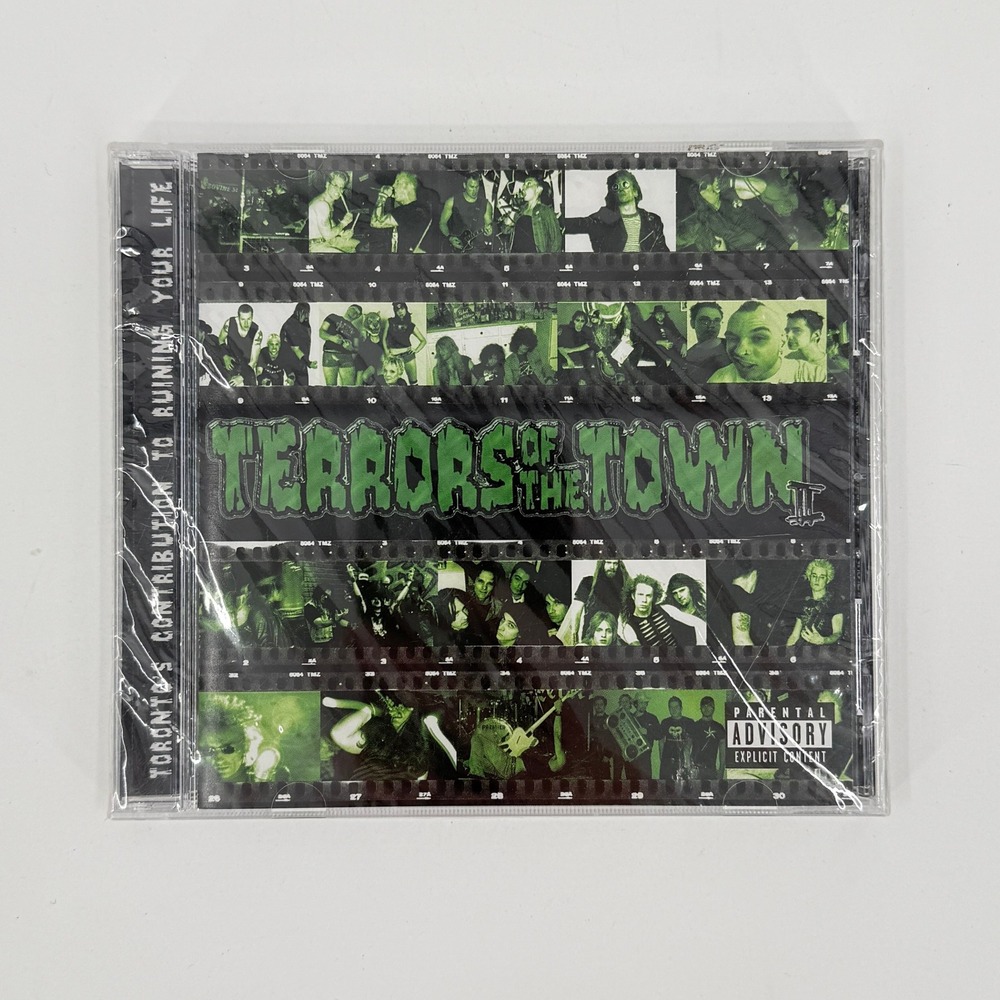 Terrors of the Town II CD 2003 Toronto Punk Rock Metal Compilation Sealed